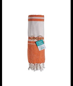 Telo mare/pareo in cotone riciclato 180 gr/m2