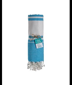 Telo mare/pareo in cotone riciclato 180 gr/m2