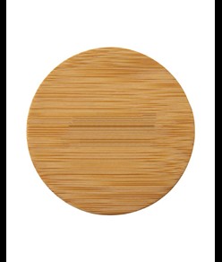 Specchietto tondo in bambù