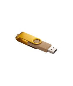 Chiavetta USB 4 Gb girevole in paglia di grano Chiavetta USB 4 Gb girevole in paglia di grano