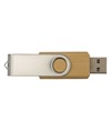 Chiavetta USB 4 Gb girevole in Bambù/Metallo