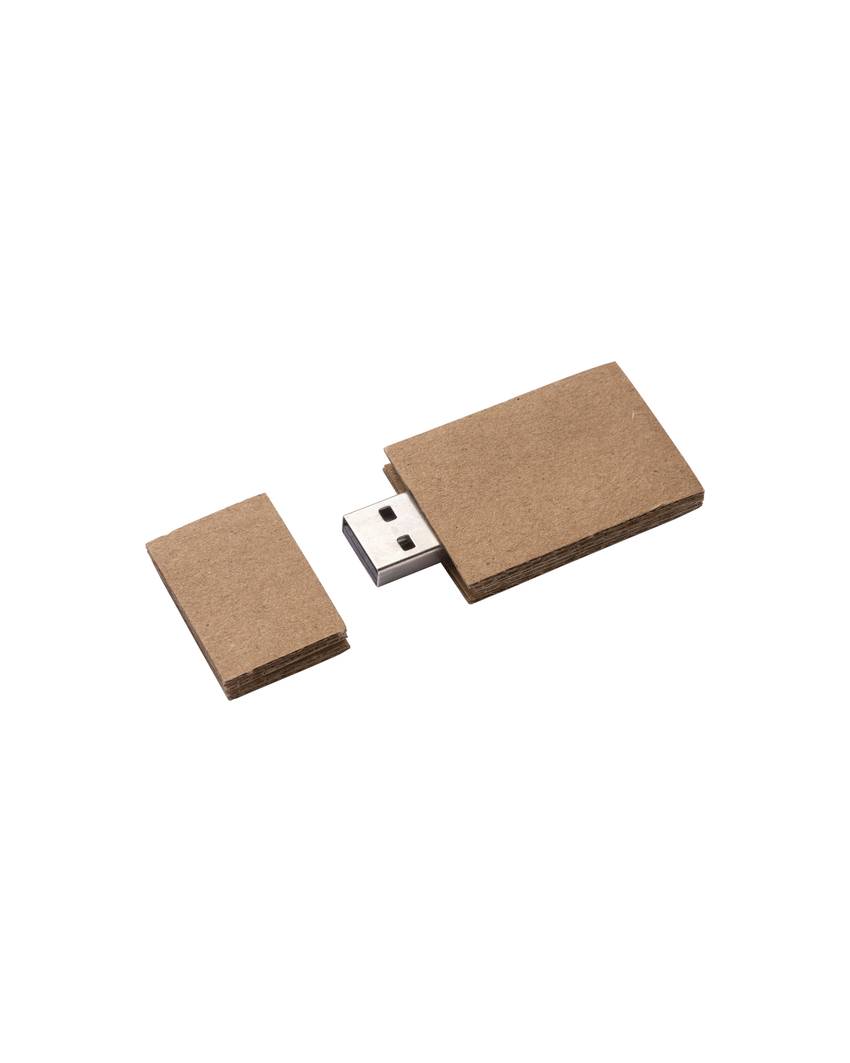 Chiavetta Usb con corpo in cartoncino multistrato 4GB