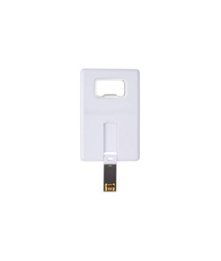 Chiavetta Usb, a forma di tessera con apribottiglie 4GB Chiavetta Usb, a forma di tessera con apribottiglie 4GB