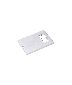 Chiavetta Usb, a forma di tessera con apribottiglie 4GB Chiavetta Usb, a forma di tessera con apribottiglie 4GB
