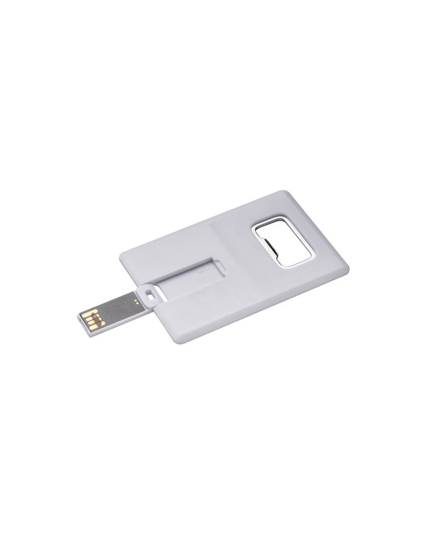Chiavetta Usb, a forma di tessera con apribottiglie 4GB