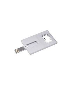 Chiavetta Usb, a forma di tessera con apribottiglie 4GB Chiavetta Usb, a forma di tessera con apribottiglie 4GB