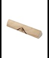 Set scuola/ufficio in legno, composto da penna, matita, gomma e temperino
