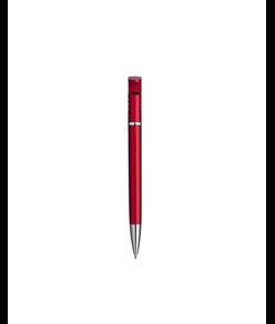 Penna twist in plastica con fusto metallizzato, stand portacellulare