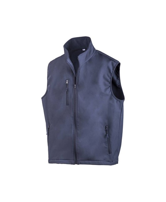 Gilet softshell con inteno in polar, due tasche laterali e una tasca sul petto Proprieta' privata Gilet softshell con inteno in polar, due tasche laterali e una tasca sul petto Proprieta' privata