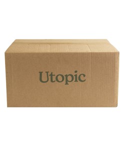 . Flyer sulla sostenibilità del marchio Utopic.enibilità del marchio Utopic.Utopic.Box cam Utopic