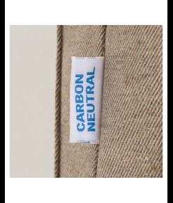 Shopper carbon neutral in cotone riciclato 280 g/m2, manici lunghi e soffietto Handle