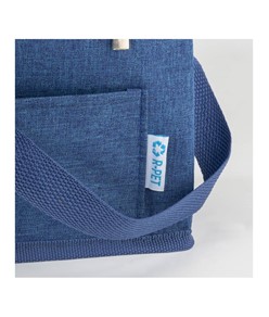 Borsa termica in r-pet melange con interno argentato Borsa termica in r-pet melange con interno argentato