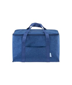 Borsa termica in r-pet melange con interno argentato Borsa termica in r-pet melange con interno argentato