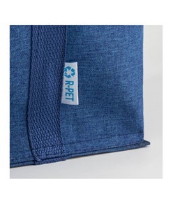 Borsa termica in r-pet melange con interno argentato Borsa termica in r-pet melange con interno argentato