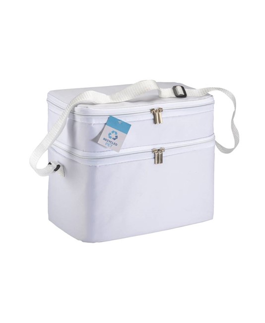 Borsa termica in r-pet con interno argentato Borsa termica in r-pet con interno argentato