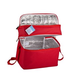 Borsa termica in r-pet con interno argentato Borsa termica in r-pet con interno argentato