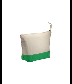 Beauty case in cotone riciclato  280 g/m2