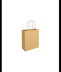 Shopper in carta riciclata 100 gr/m2 con soffietto Handle