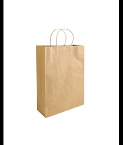 Shopper in carta riciclata 100 gr/m2 con soffietto Handle