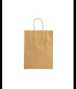 Shopper in carta riciclata 100 gr/m2 con soffietto Handle
