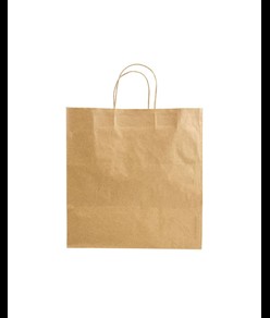 Shopper in carta riciclata 100 gr/m2 con soffietto Handle