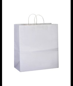 Shopper in carta 100 gr/m2 con soffietto Handle