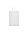 Shopper in carta 100 gr/m2 con soffietto Handle Shopper in carta 100 gr/m2 con soffietto Handle