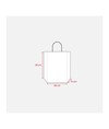Shopper in carta 100 gr/m2 con soffietto Handle Shopper in carta 100 gr/m2 con soffietto Handle