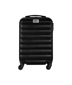 Trolley rigido  da 20 pollici in ABS con lucchetto di sicurezza e 4 ruote girevoli Trolley rigido  da 20 pollici in ABS con lucchetto di sicurezza e 4 ruote girevoli