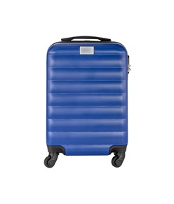 Trolley rigido  da 20 pollici in ABS con lucchetto di sicurezza e 4 ruote girevoli Trolley rigido  da 20 pollici in ABS con lucchetto di sicurezza e 4 ruote girevoli