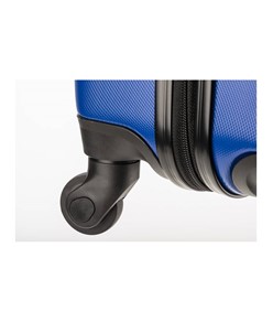 Trolley rigido  da 20 pollici in ABS con lucchetto di sicurezza e 4 ruote girevoli Trolley rigido  da 20 pollici in ABS con lucchetto di sicurezza e 4 ruote girevoli