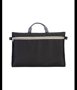 Cartella portadocumenti in poliestere 600d, con maniglia e chiusura lampo