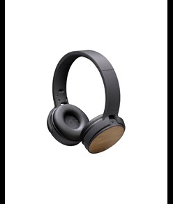 Cuffie bluetooth pieghevoli in ABS e  bambù