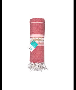 Telo mare/pareo  in cotone riciclato  da 180 gr/m2
