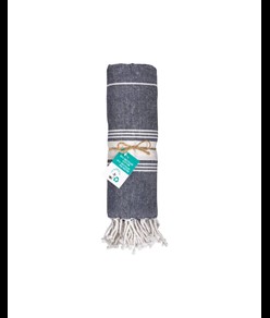 Telo mare/pareo  in cotone riciclato  da 180 gr/m2