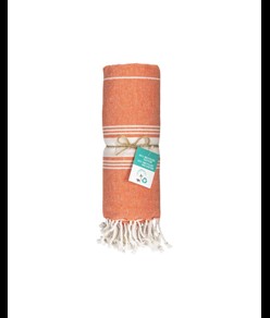 Telo mare/pareo  in cotone riciclato  da 180 gr/m2