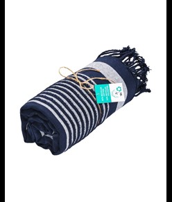 Telo mare/pareo  in cotone riciclato stile futa da 350 gr/m2