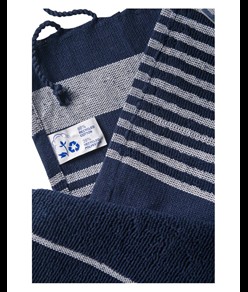 Telo mare/pareo  in cotone riciclato stile futa da 350 gr/m2
