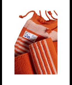 Telo mare/pareo  in cotone riciclato stile futa da 350 gr/m2