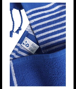 Telo mare/pareo  in cotone riciclato stile futa da 350 gr/m2