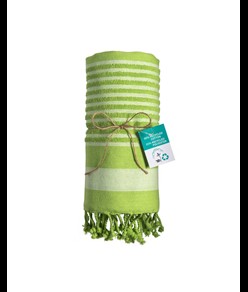 Telo mare/pareo  in cotone riciclato stile futa da 350 gr/m2