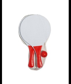 Set racchettoni da spiaggia in MDF con pallina