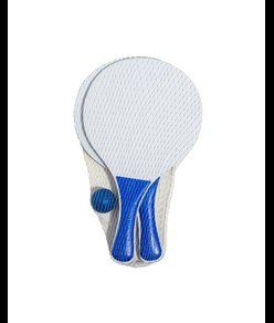 Set racchettoni da spiaggia in MDF con pallina