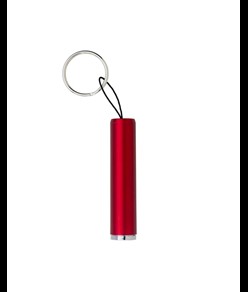 Mini torcia plastica con luce Led per incisione laser ed anello portachiavi