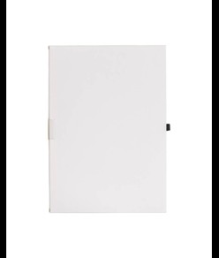 Scatola bianca per agenda 25 x 18 x 1,5 cm (Per 24703)