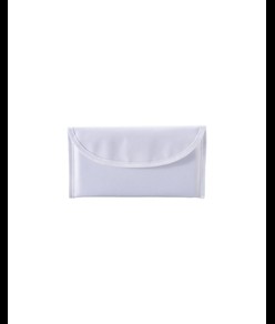 Bustina portadocumenti in poliestere 600D con due tasche e chiusura con velcro