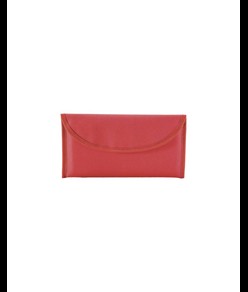 Bustina portadocumenti in poliestere 600D con due tasche e chiusura con velcro