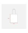 Shopper in cotone/poliestere riciclato 180 g/m2, manici lunghi Handle Shopper in cotone/poliestere riciclato 180 g/m2, manici lunghi Handle