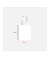 Shopper in cotone/poliestere riciclato 180 g/m2, manici lunghi Handle Shopper in cotone/poliestere riciclato 180 g/m2, manici lunghi Handle