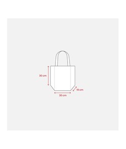 Mini borsa in juta con manici e inserti colorati Handle Mini borsa in juta con manici e inserti colorati Handle